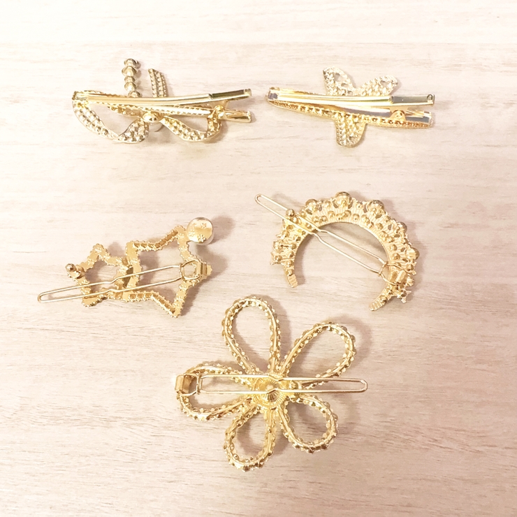 ヘアピンセット 5点セット パール | shoppinggo | 詳細画像8 