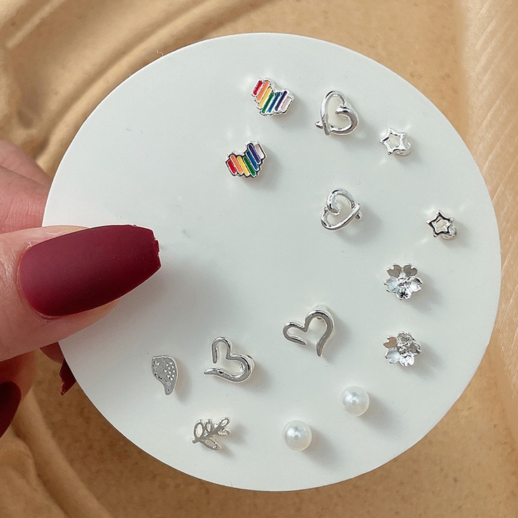 SA24 | ピアスセット 曜日別 スタッドピアス | shoppinggo