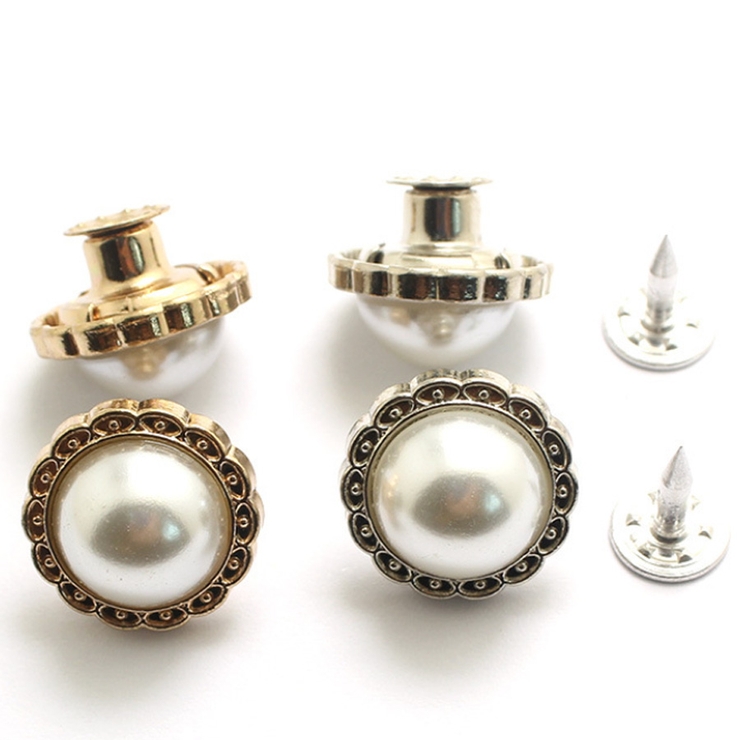 ジーンズタックボタン2個セット(17mm)パールデニムボタン タックボタン 金属… | shoppinggo | 詳細画像3 