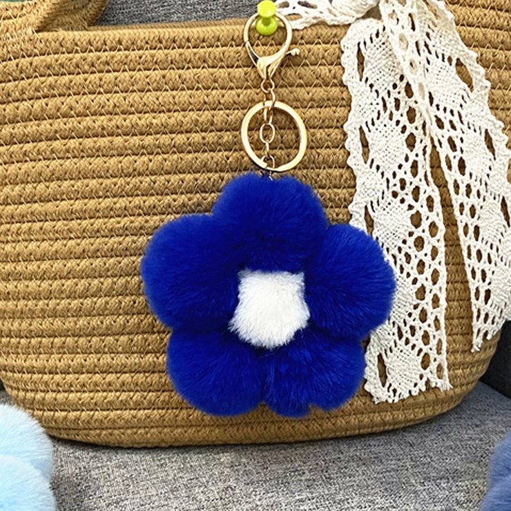 ローヤルブルー | ファーチャーム はな ふわふわ | shoppinggo