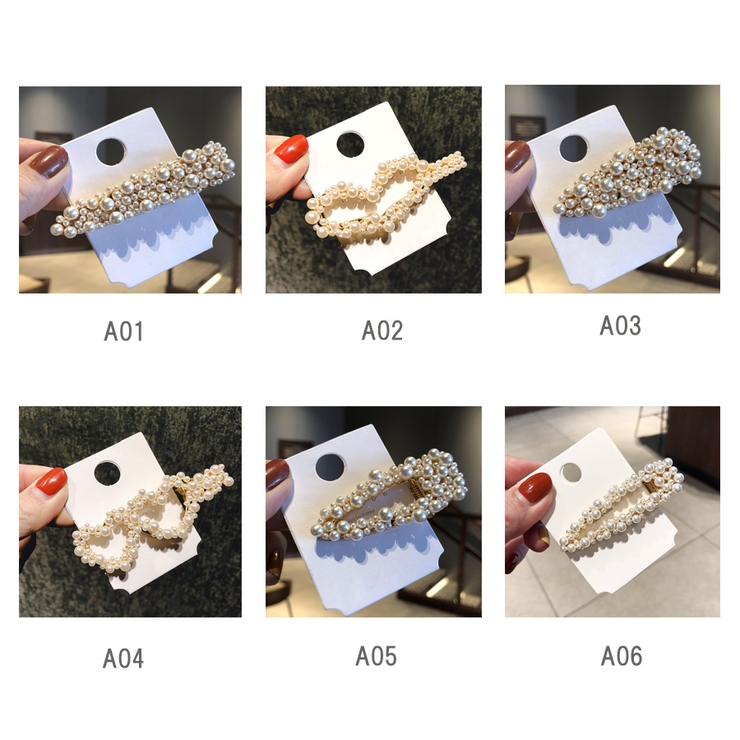 ヘアピン パールビーズヘアピン パッチン留め | shoppinggo | 詳細画像2 