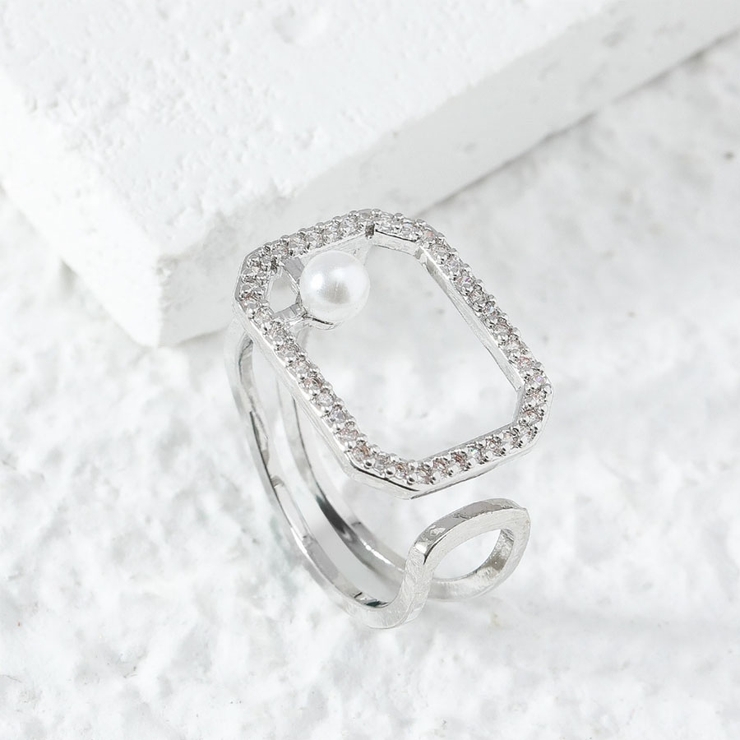 指輪 パール オープン | shoppinggo | 詳細画像7 