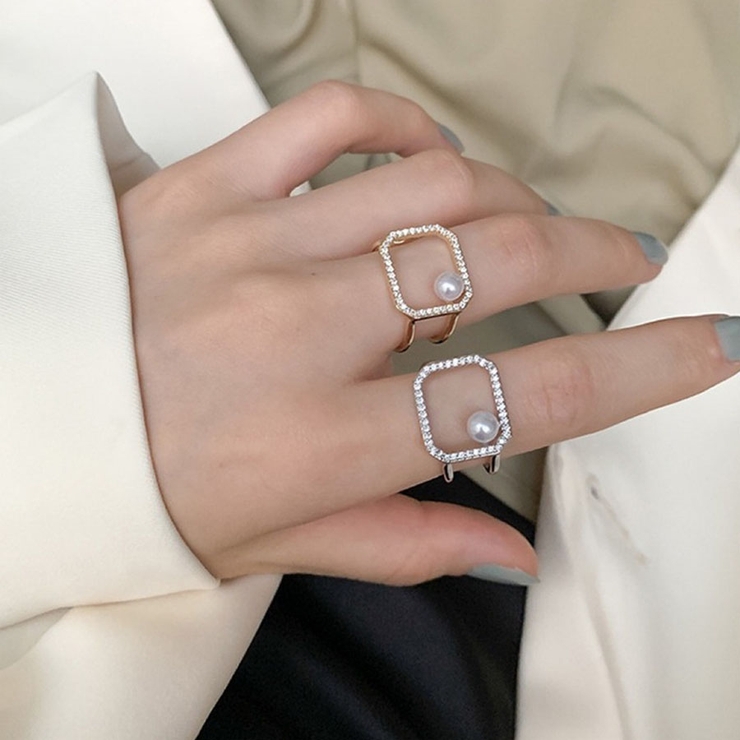 指輪 パール オープン | shoppinggo | 詳細画像9 