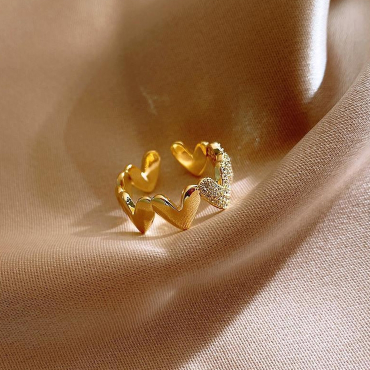 指輪 ハート オープン | shoppinggo | 詳細画像11 