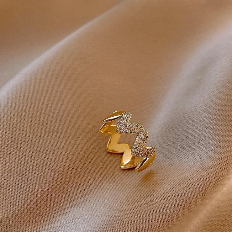 指輪 ハート オープン | shoppinggo | 詳細画像12 