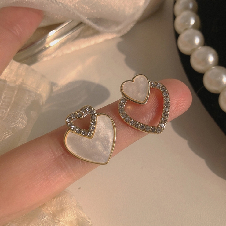 ピアス ハート 可愛いピアス[品番：JRKW0004940]｜shoppinggo