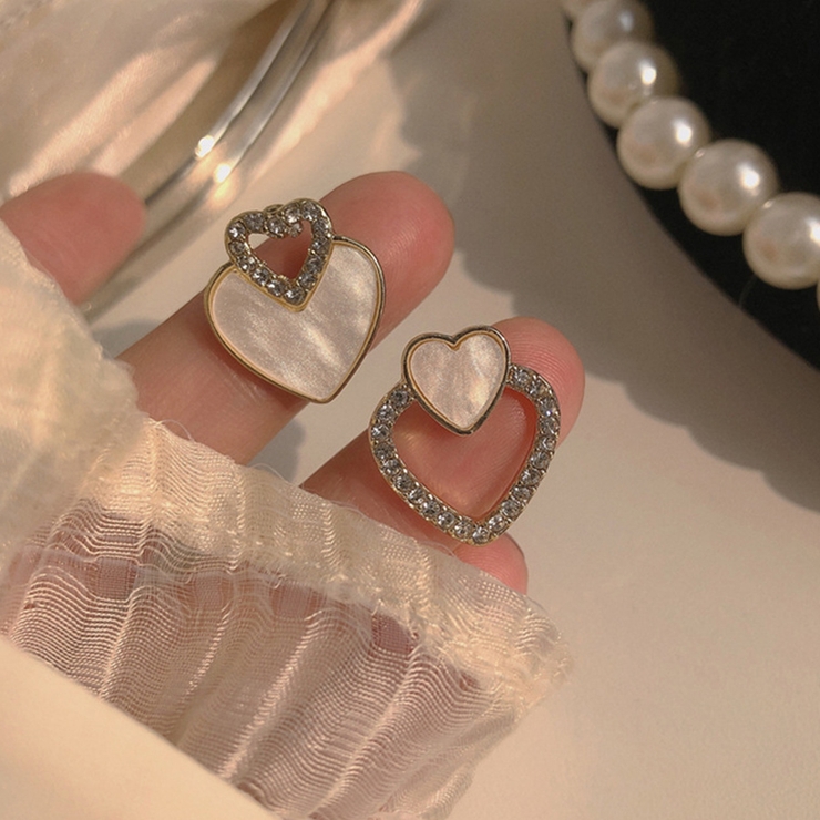 ピアス ハート 可愛いピアス[品番：JRKW0004940]｜shoppinggo