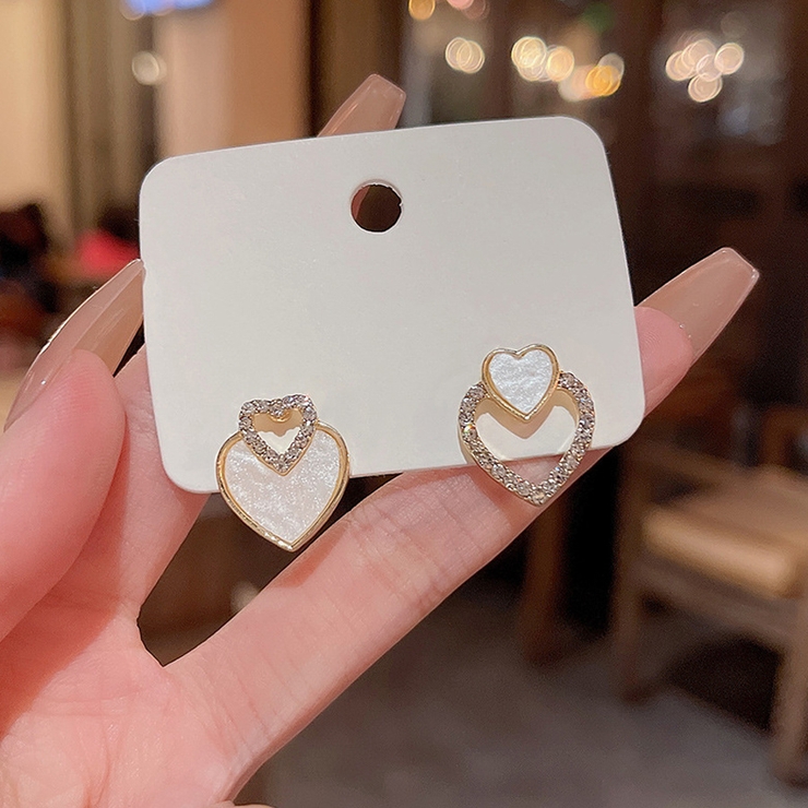 ピアス ハート 可愛いピアス[品番：JRKW0004940]｜shoppinggo