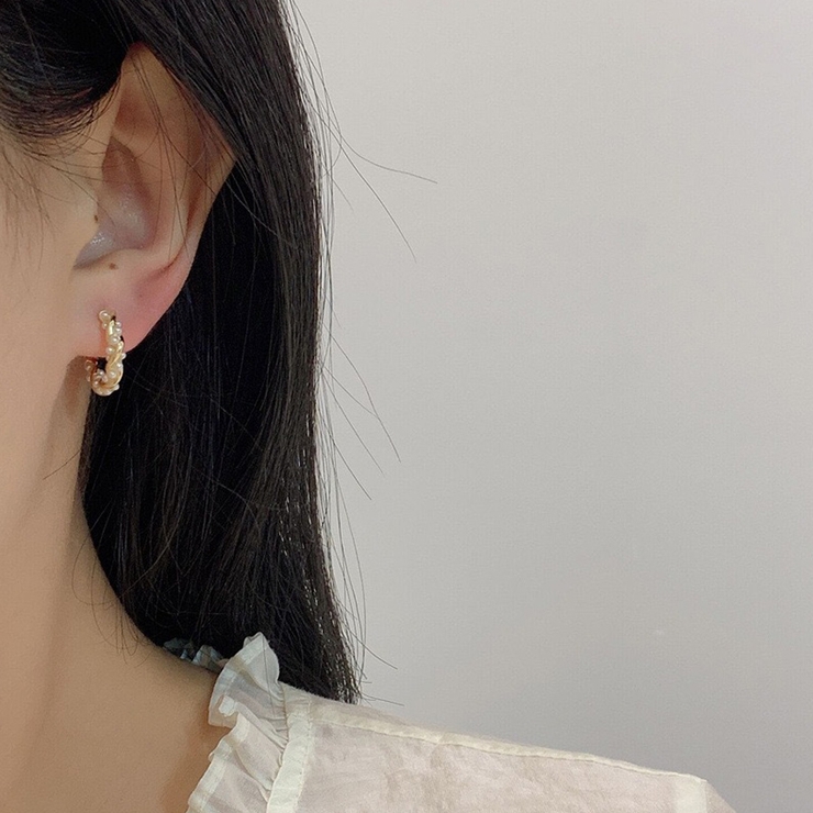 リングピアス パール ピアス[品番：JRKW0004998]｜shoppinggo