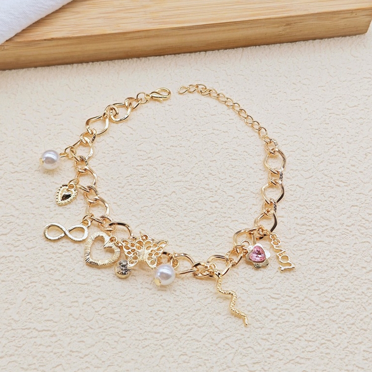 ブレスレット パール ハート | shoppinggo | 詳細画像2 