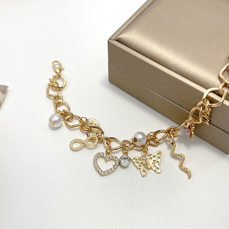 ブレスレット パール ハート | shoppinggo | 詳細画像7 