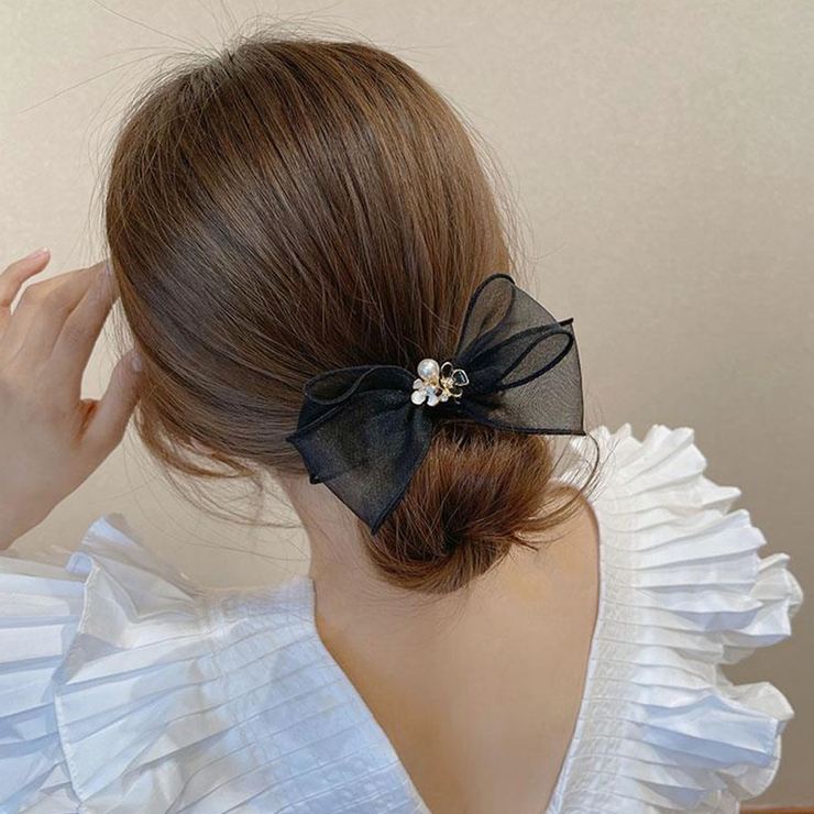 お団子ヘア 蝶結び ヘアアレンジ | shoppinggo | 詳細画像8 