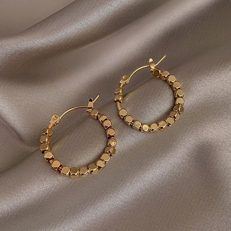 リングピアス フープピアス 小振りピアスリング ファッションピアス おしゃれ  | shoppinggo | 詳細画像7 