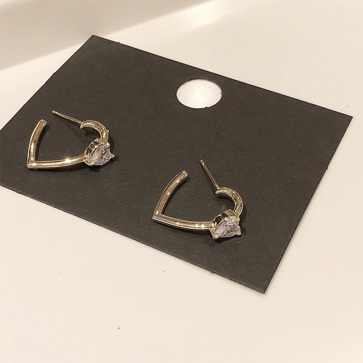ピアス オープンハート ハート型ピアス | shoppinggo | 詳細画像2 