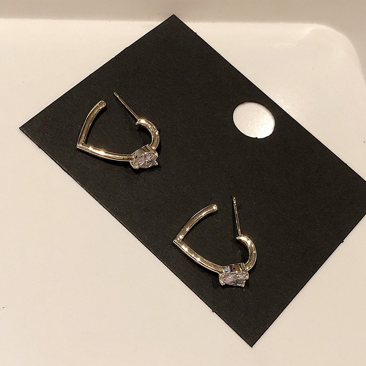 ピアス オープンハート ハート型ピアス | shoppinggo | 詳細画像3 