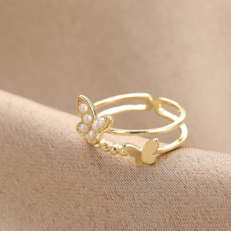 指輪 蝶々デザイン オープンリング | shoppinggo | 詳細画像5 