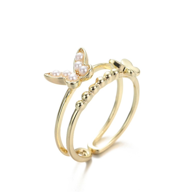 指輪 蝶々デザイン オープンリング | shoppinggo | 詳細画像7 