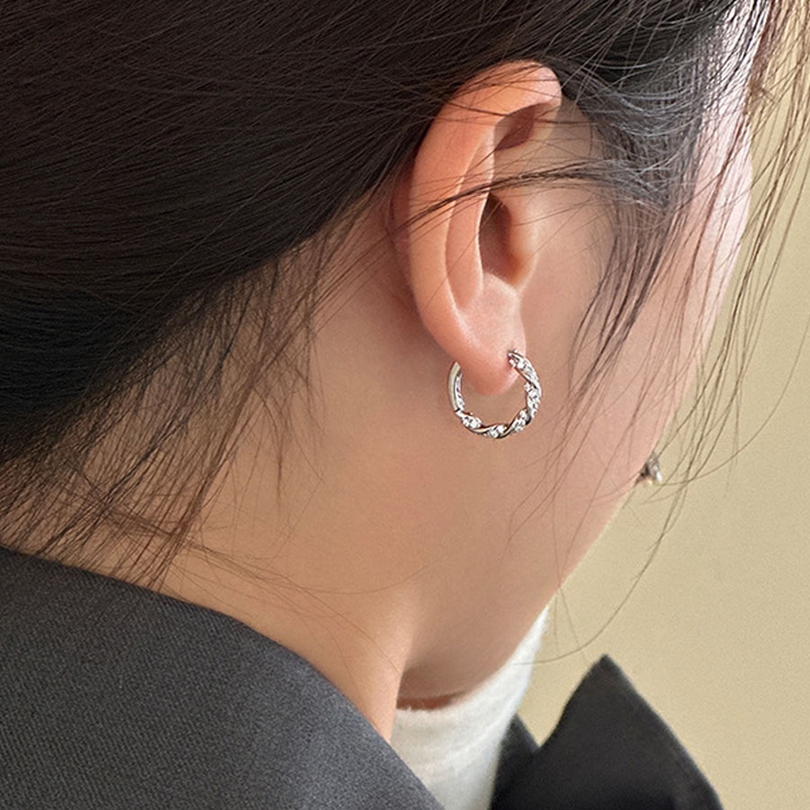 リングピアス 小さめ ピアスリング | shoppinggo | 詳細画像14 