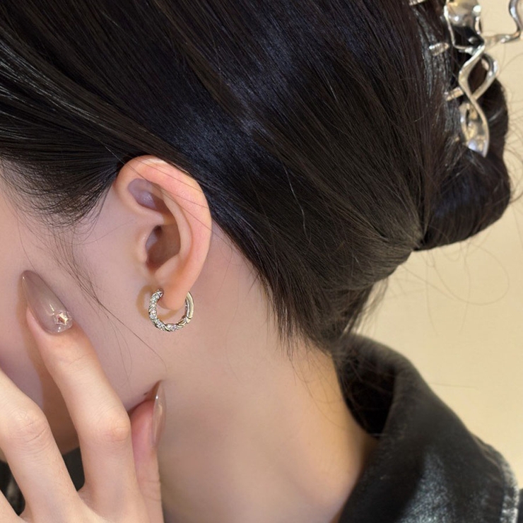 リングピアス 小さめ ピアスリング | shoppinggo | 詳細画像15 