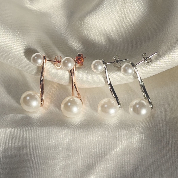 ピアス レディース パール | shoppinggo | 詳細画像3 