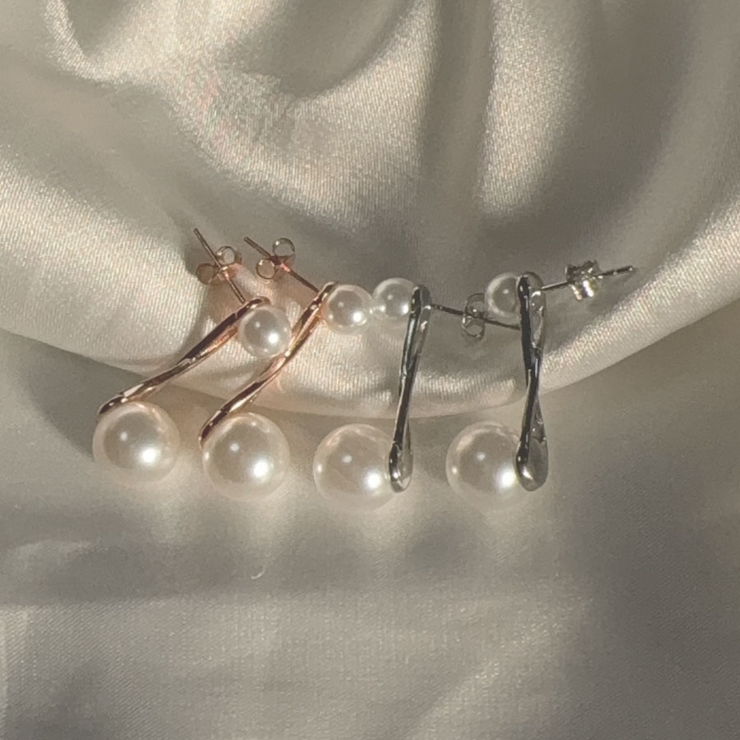 ピアス レディース パール | shoppinggo | 詳細画像4 