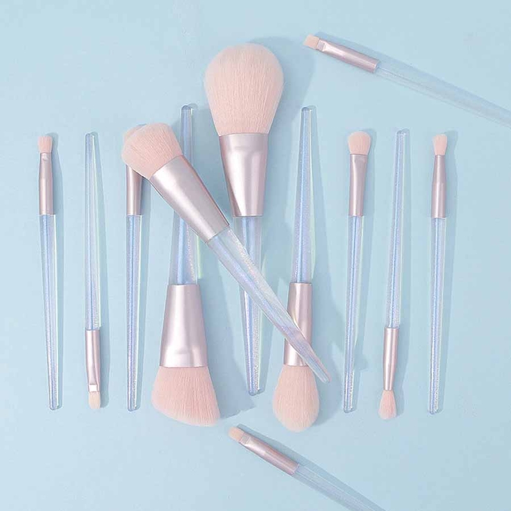 メイクブラシセット12本セット 持ち運び 化粧[品番：JRKW0005437