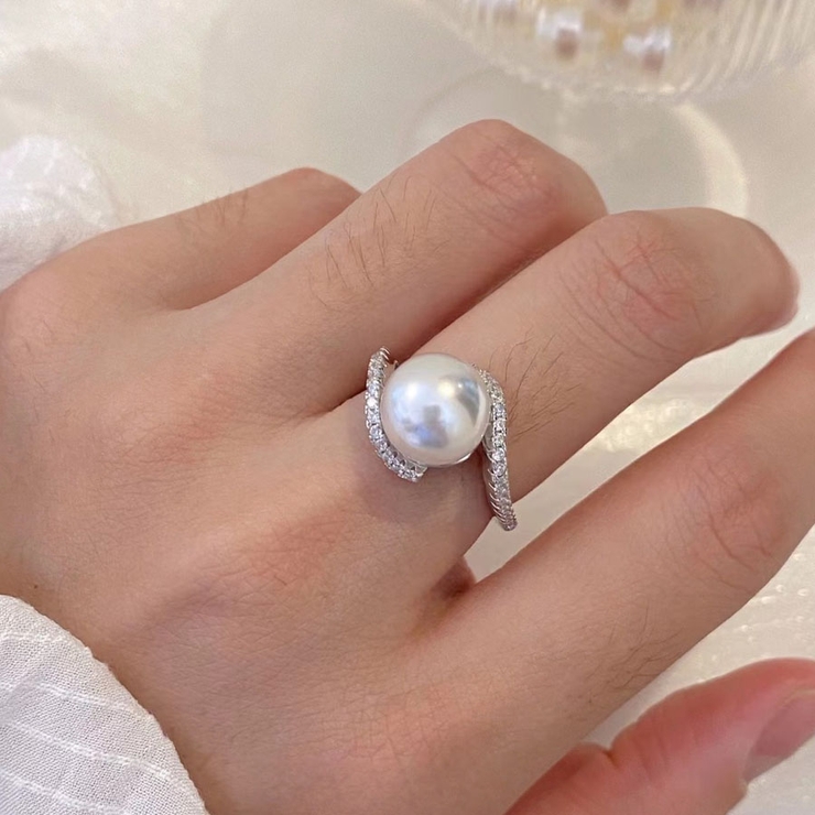 指輪 パール オープン | shoppinggo | 詳細画像12 