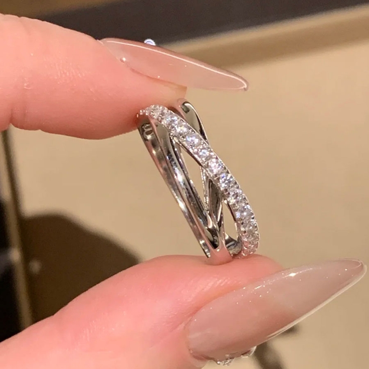 指輪 リング 多重ライン | shoppinggo | 詳細画像4 