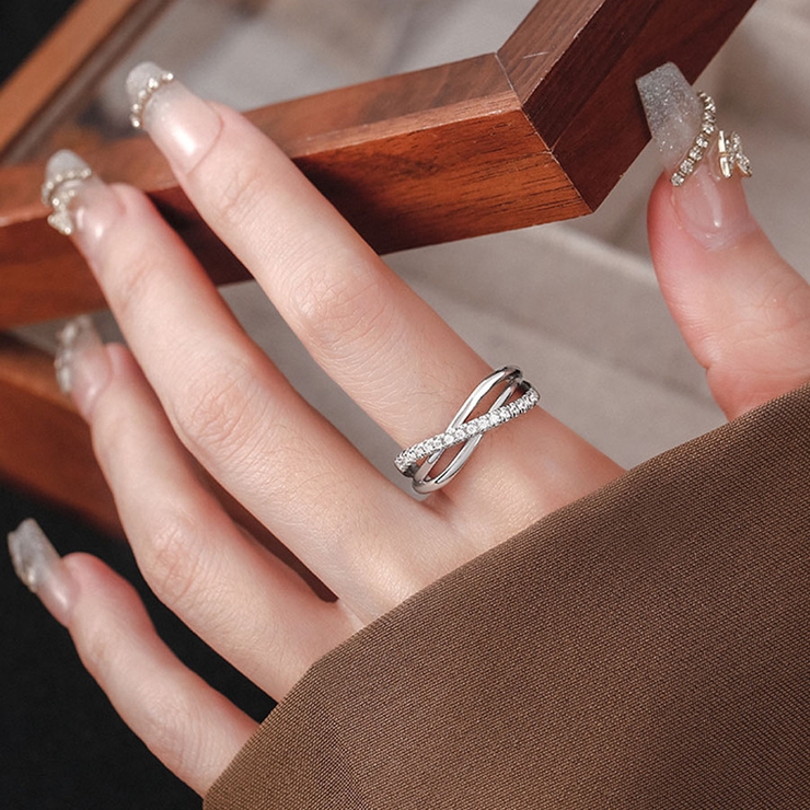 指輪 リング 多重ライン | shoppinggo | 詳細画像8 