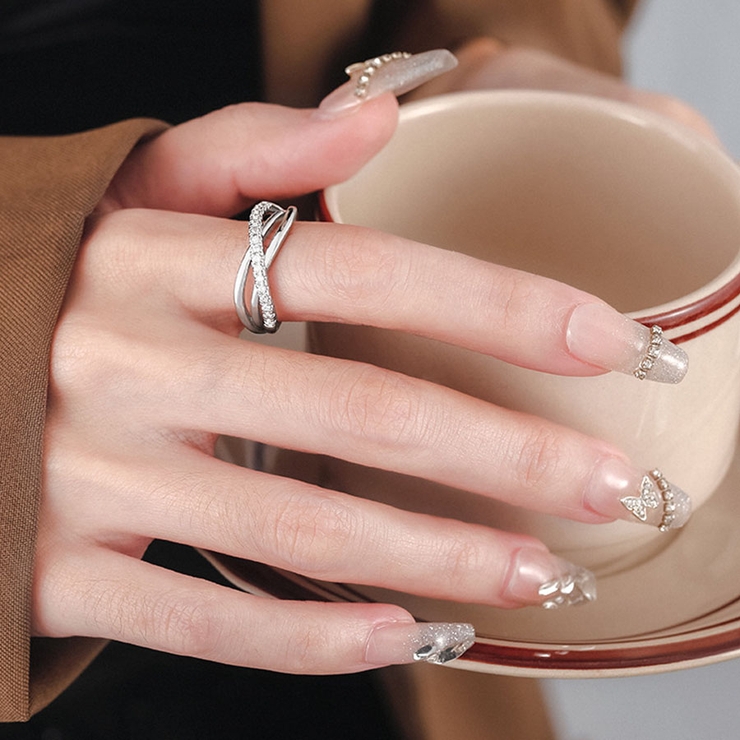 指輪 リング 多重ライン | shoppinggo | 詳細画像9 