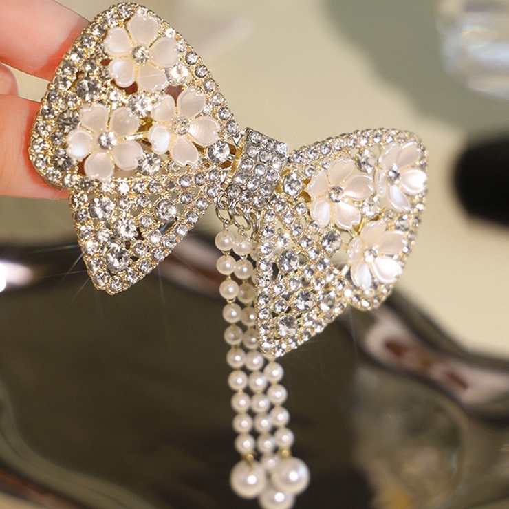 リボンバレッタ ヘアクリップ はな | shoppinggo | 詳細画像3 