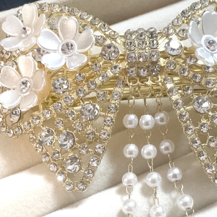 リボンバレッタ ヘアクリップ はな | shoppinggo | 詳細画像8 
