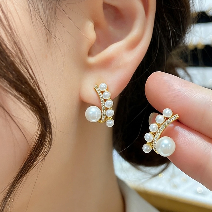 ゴールド | ピアス パールピアス 結婚式 | shoppinggo