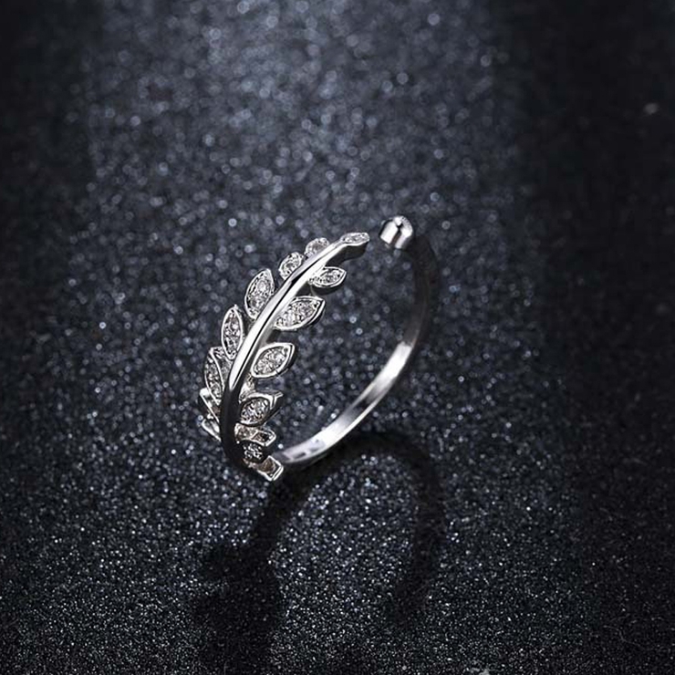 指輪 葉っぱデザインレディース リング | shoppinggo | 詳細画像4 