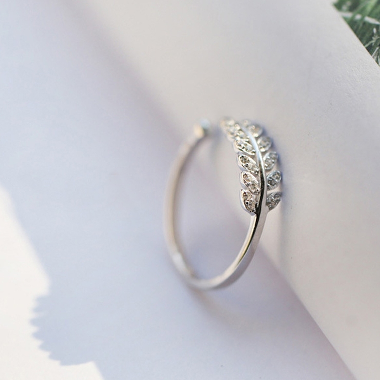 指輪 葉っぱデザインレディース リング | shoppinggo | 詳細画像5 