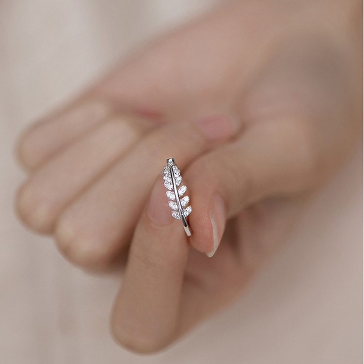 指輪 葉っぱデザインレディース リング | shoppinggo | 詳細画像7 