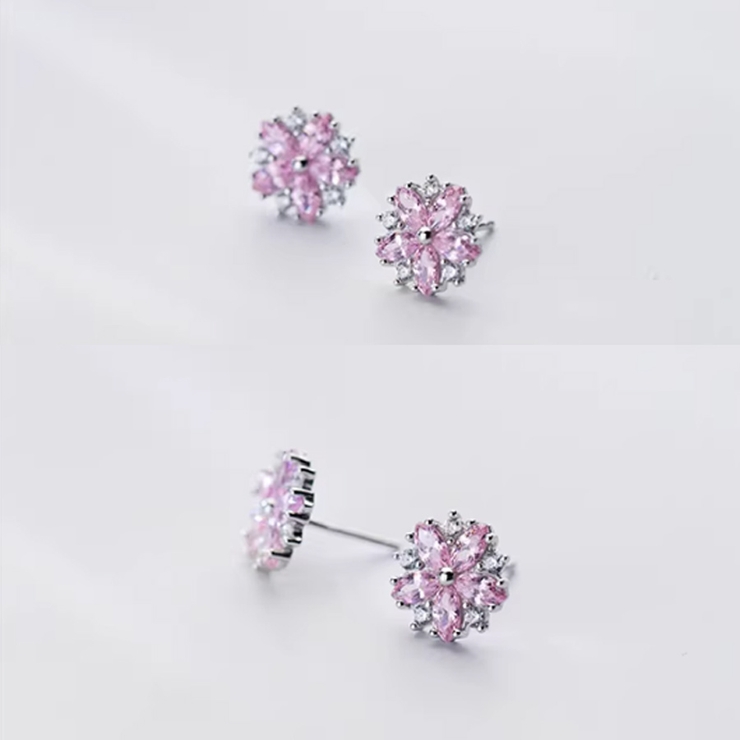 ピアス ピンクはな 可愛いピアス | shoppinggo | 詳細画像6 