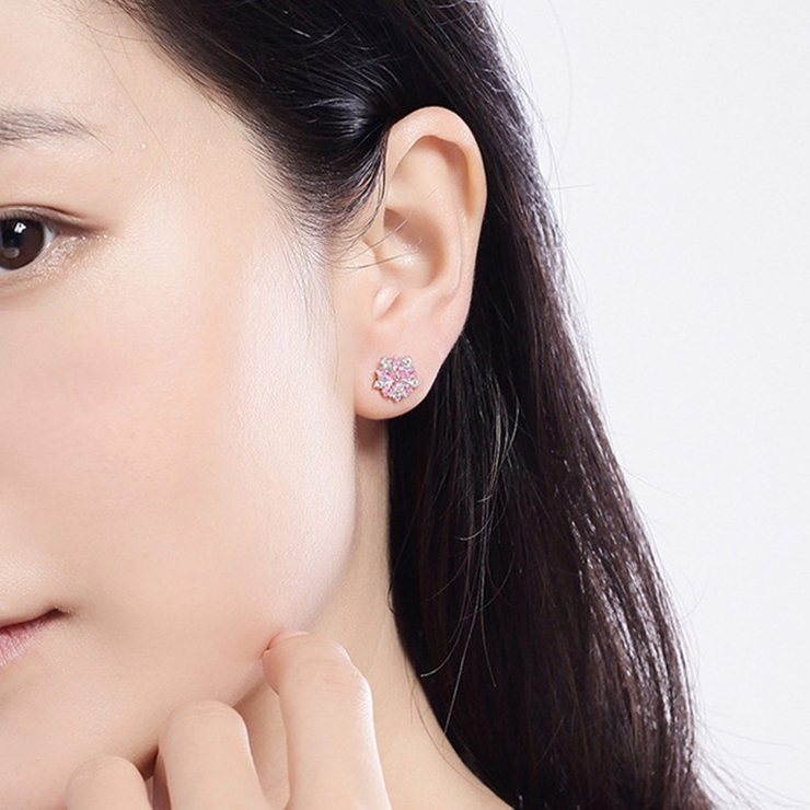 ピアス ピンクはな 可愛いピアス | shoppinggo | 詳細画像7 