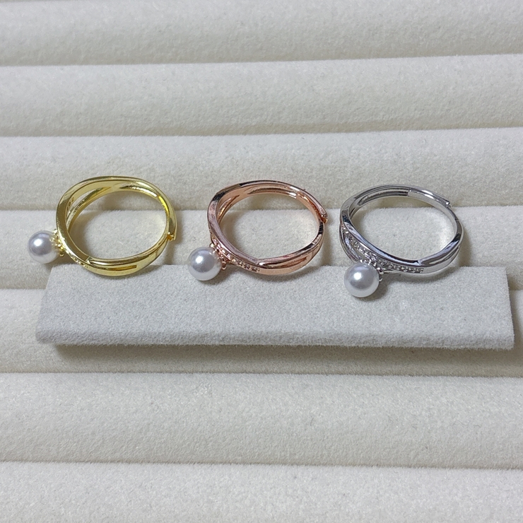 指輪 パール オープンリング | shoppinggo | 詳細画像4 
