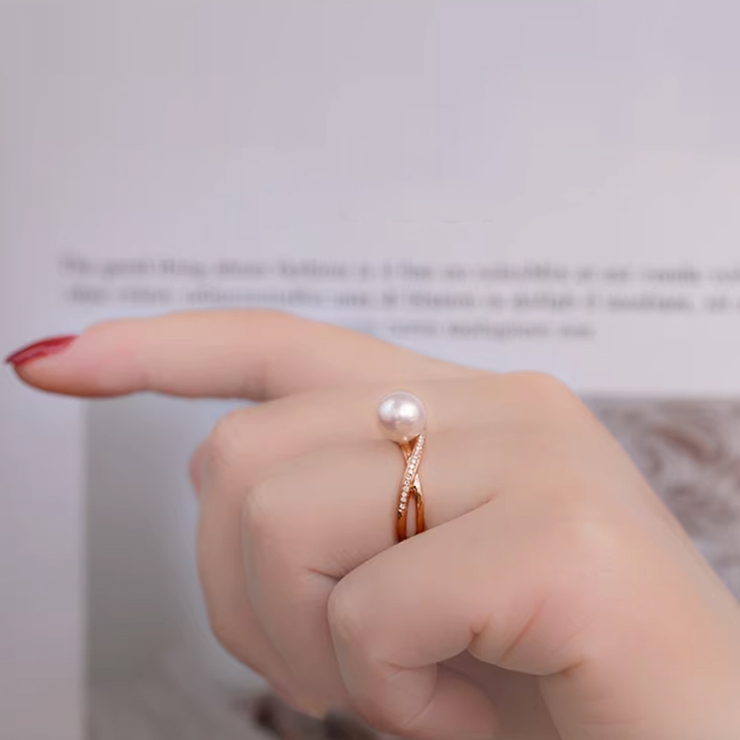 指輪 パール オープンリング | shoppinggo | 詳細画像7 