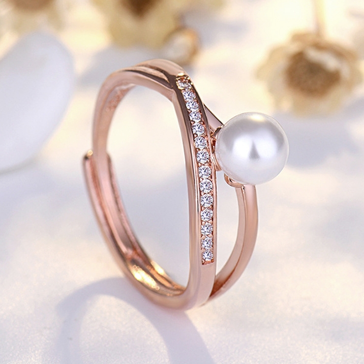 指輪 パール オープンリング | shoppinggo | 詳細画像8 