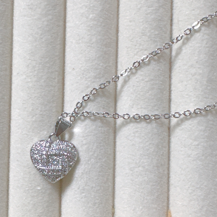 ハート ネックレス オープンハート シルバーネックレス アクセサリー 結婚式 | shoppinggo | 詳細画像5 