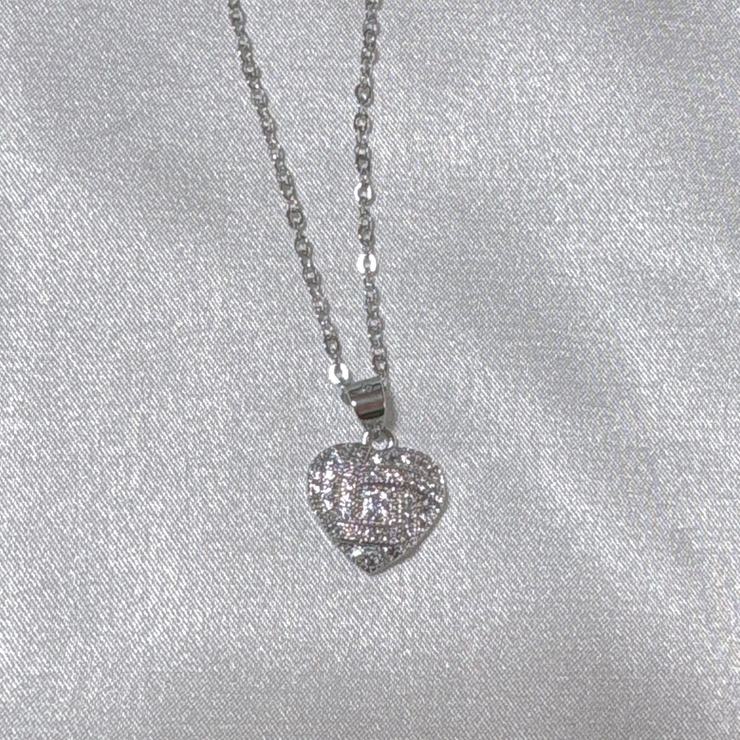 ハート ネックレス オープンハート シルバーネックレス アクセサリー 結婚式 | shoppinggo | 詳細画像9 