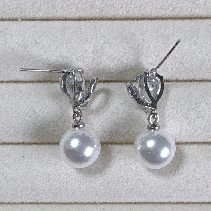 ピアス ハート可愛いピアス パール | shoppinggo | 詳細画像5 