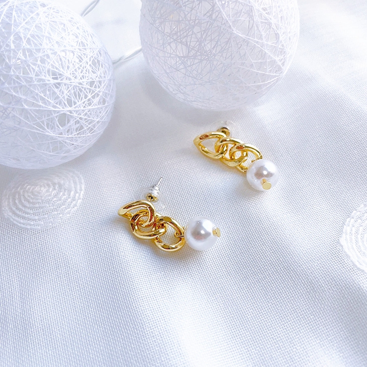 揺れる イヤリング 大ぶりピアス | shoppinggo | 詳細画像5 