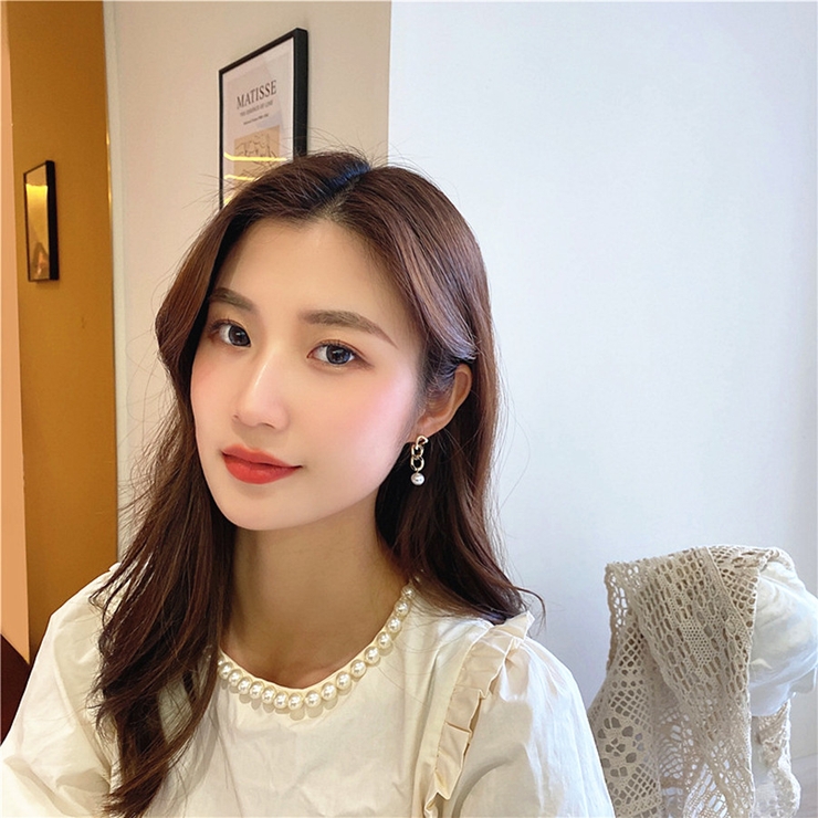 揺れる イヤリング 大ぶりピアス | shoppinggo | 詳細画像6 