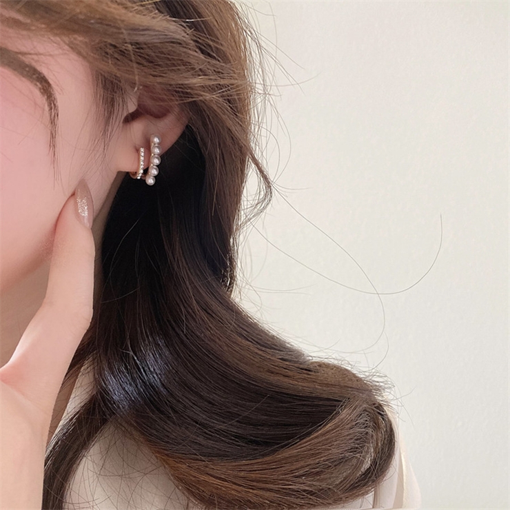 パールピアス 結婚式 おしゃれ[品番：JRKW0004029]｜shoppinggo