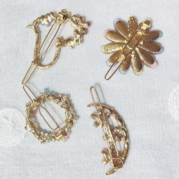 ヘアピン4点セット パール ヘアクリップ | shoppinggo | 詳細画像7 