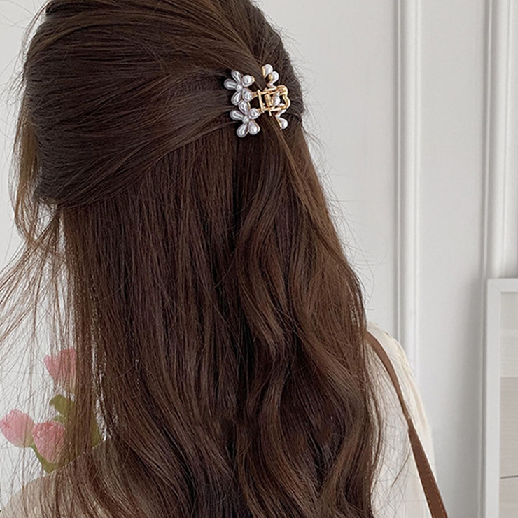 ミニヘアクリップ 1個入り バンスクリップ[品番：JRKW0003995