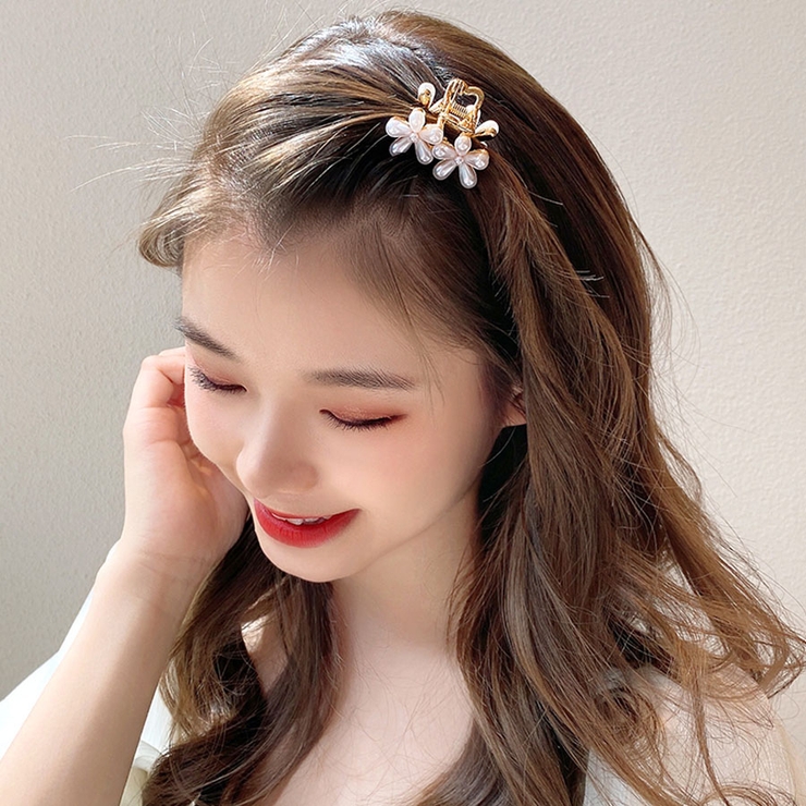 ミニヘアクリップ 1個入り バンスクリップ[品番：JRKW0003995
